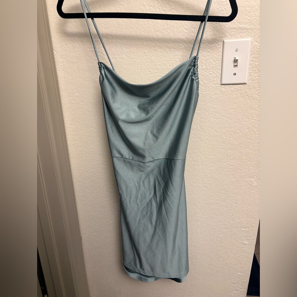 Windsor Strapless Light Blue Dress